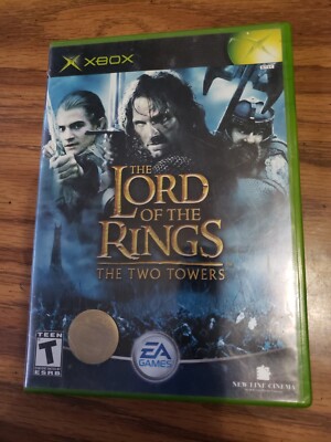 Lord of the Rings: The Two Towers Original Microsoft ( scratched disc) 