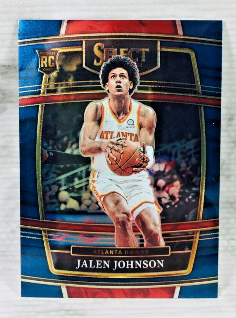 2021-22 PANINI SELECT BASKETBALL #17 JALEN JOHNSON RC ROOKIE CARD (CONCOURSE)
