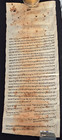 VINTAGE OLD INTRESTING SANSKRIT/HINDI HANDWRITTEN MANUSCRIPT LEAF [LETTER].