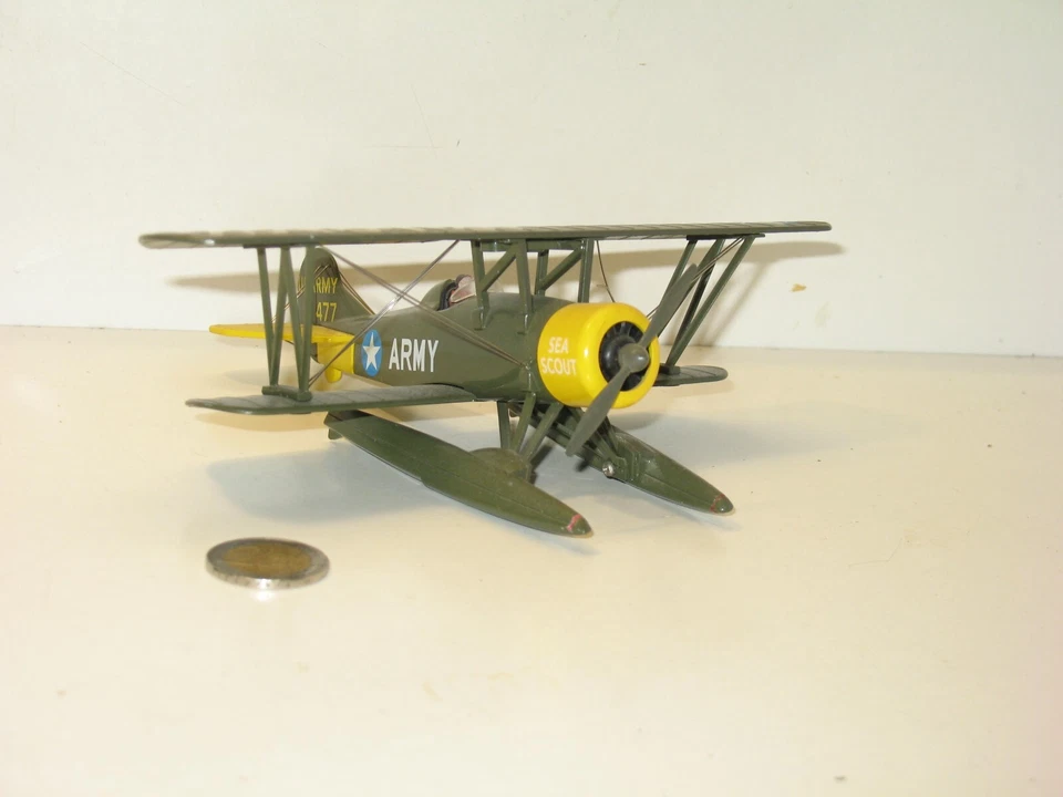 Large Airplane Scale 1:48 All Metal, Military Biplane Power US ARMY - Image 3 of 4