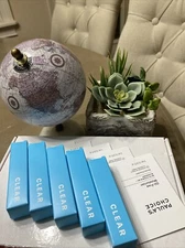 5x PAULAS CHOICE - CLEAR- Oil Free Moisturizer 3 ml/0.1 Oz Ea Mini Travel Sz NIB