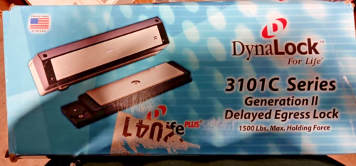 DynaLock 3101C Delayed Egress 1500 LBS Electromagnetic Lock NEW-IN-BOX - Picture 1 of 3