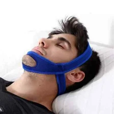 Snore Stop Anti Snoring Chin Strap Sleep Apnea Belt Snoreless Sleep Jaw Solution