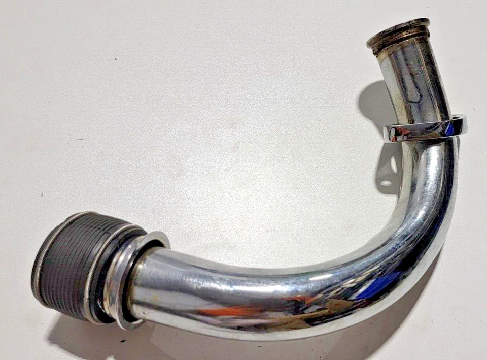 Правая труба выпускного коллектора 1976 Yamaha RD400 RD 400 76 RD400C   - Изображение 2 из 4