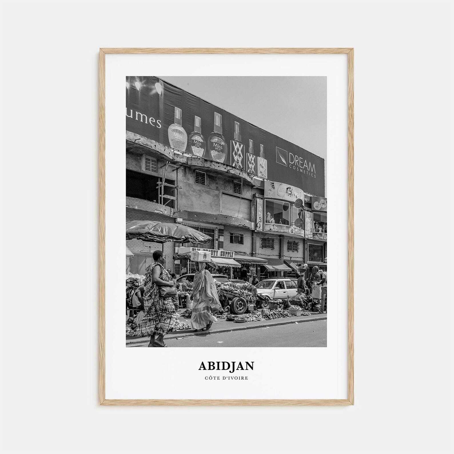 Abidjan Wall Art Abidjan Wall Decor Abidjan Poster Abidjan Home Decor Abidjan