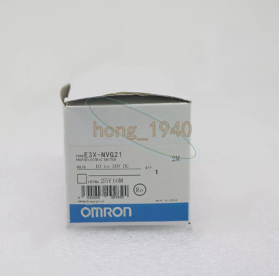 1PCS New Omron photoelectric sensor E3X-NVG21