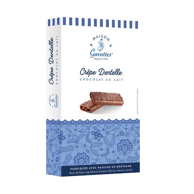 Maison Gavottes - kleine gefüllte Crêpes Dentelles mit Milchschokolade 3x 100g