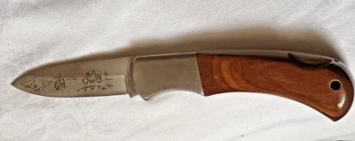 Klappmesser Mammut mit geätzter Klinge - Bild 1 von 3