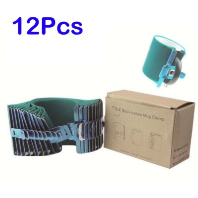 3D Sublimation 11OZ Silicone Mug Wrap 11OZ Cup Clamp Mug Wraps Heat Press Print