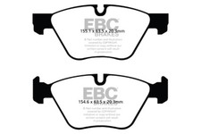 EBC Yellowstuff Front Brake Pads for BMW 5 Series (F10) 518 (2.0 TD) (2013 > 17)