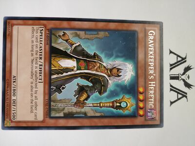 Yu-Gi-Oh! Gravekeeper's Heretic (LVAL-EN084) - Legacy Of The Valiant - Edizione Illimitata - Rara