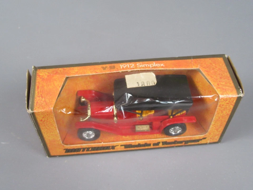 D54 Matchbox Y-9 Simplex 50 PS Doppel-Roadster Modelle Von Gestern + Box 1:48 - Bild 4 von 4