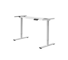 FlexiSpot Schreibtisch Gestell, Höhenverstellbar mit Memory, Elektrisch, in Weiß