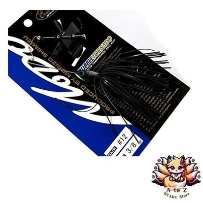NEU Evergreen Buzzbait Bubble Tornado 3/8oz Super Black #12