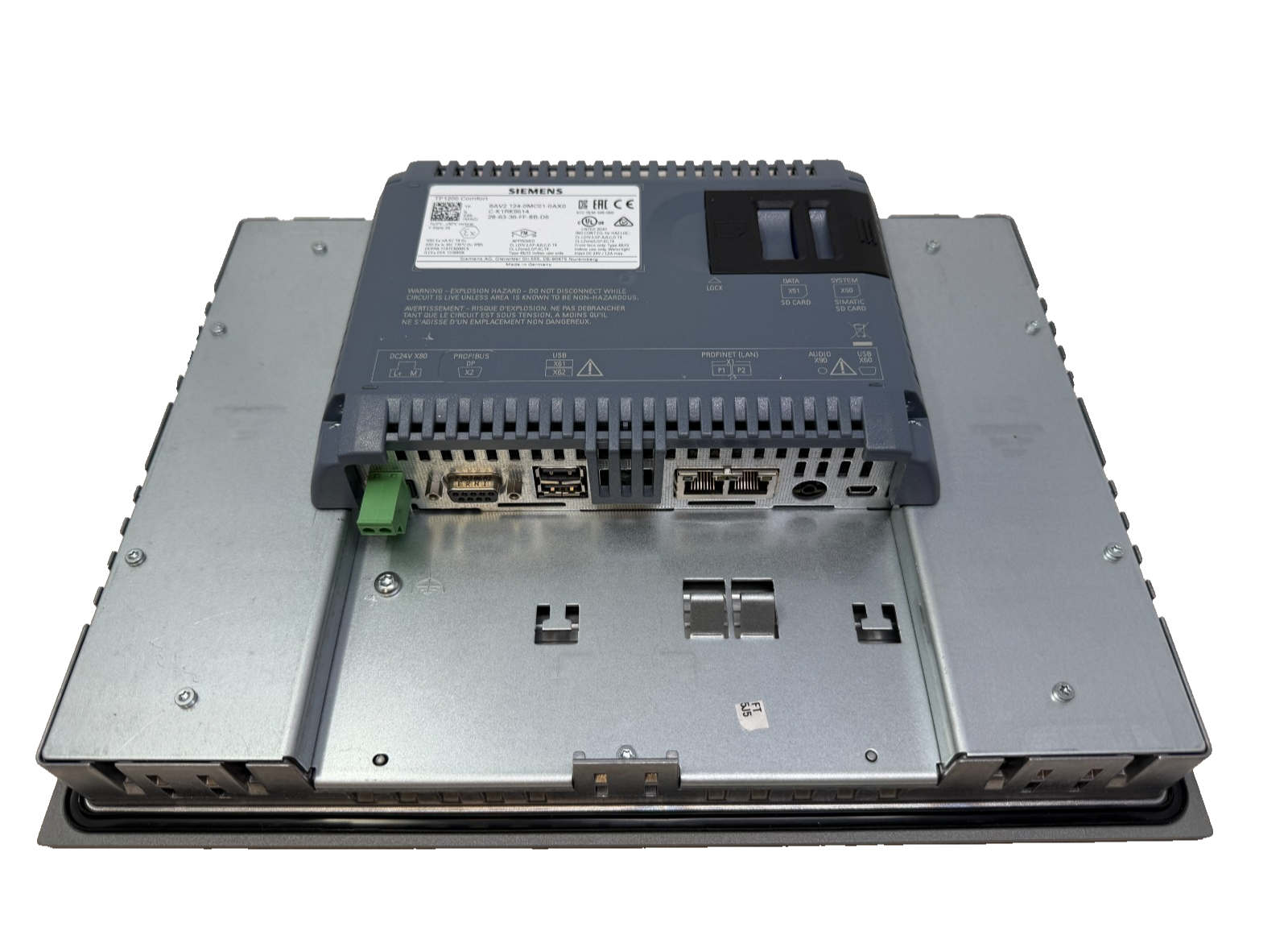 Siemens 6AV2 124-0MC01-0AX0 TP1200 Comfort Operator Interface *Read* | eBay