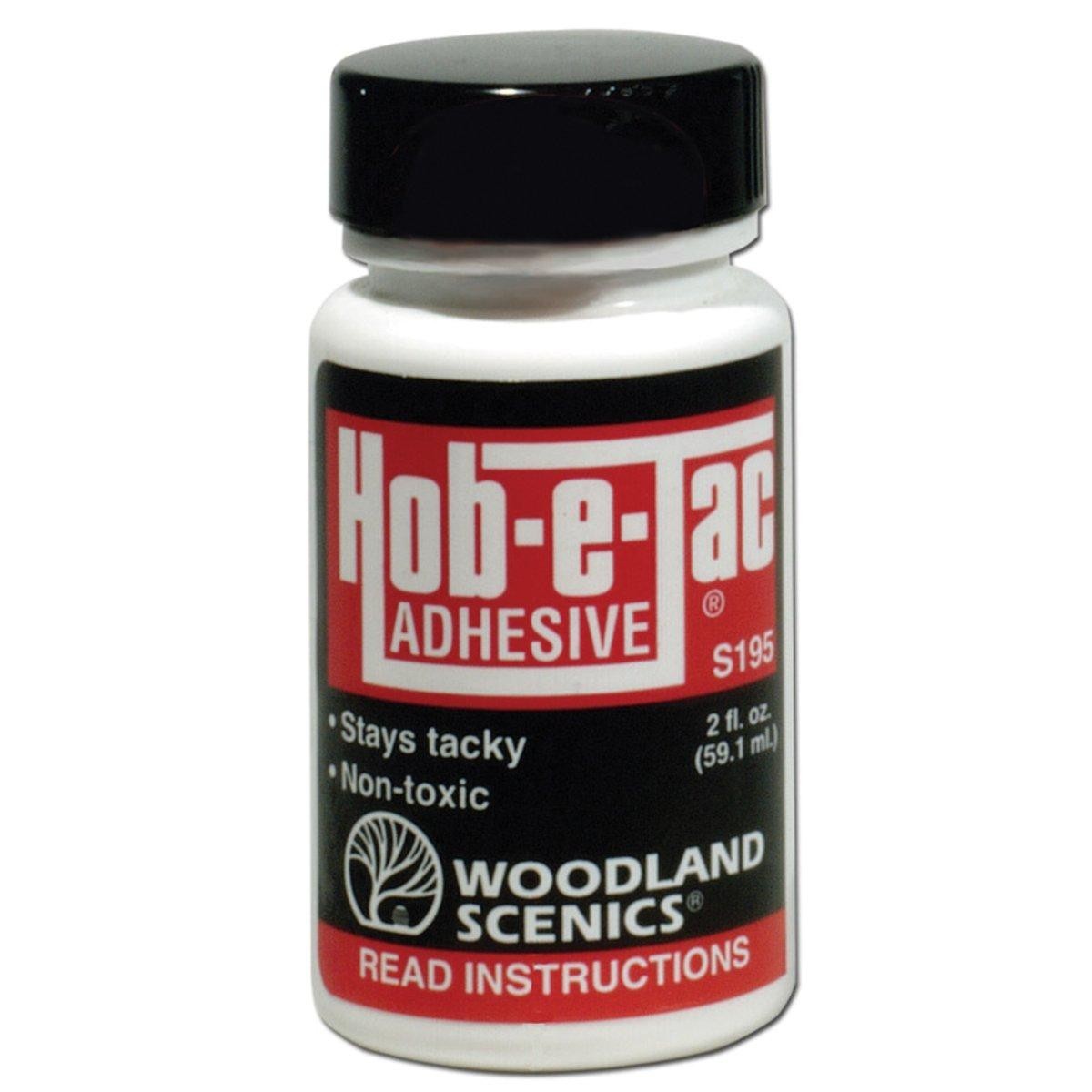 Woodland Scenics Hob-E-Tac Adhesive 2 Oz For Model Landscapes Scenery