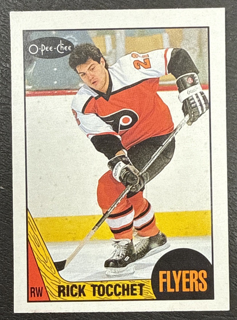 1987-88 O-Pee-Chee OPC Hockey - #2 Rick Tocchet RC - Philadelphia Flyers