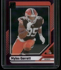 2024 Clearly Donruss #14 Myles Garrett Purple #/75