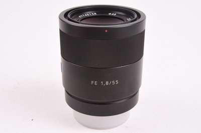 Sony FE 55mm f/1.8 ZA T* Prime Portrait Digital Camera Lens #T-32520