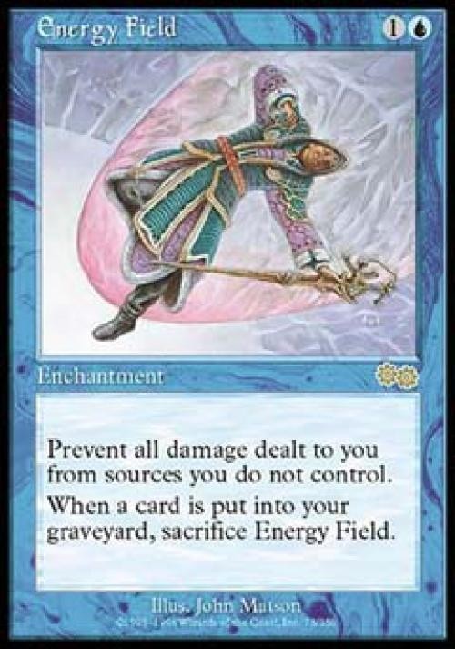 MTG English Energy Field NM Normal Urza's Saga