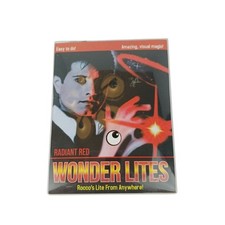 WONDER LITE Magic Light Thumb Tips Pair Finger Appearing Magician Red LED Trick