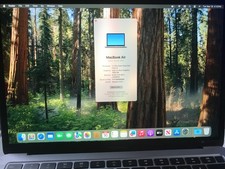 Apple MacBook Air 13" i3 1.1GHz 8GB 128GB Gray A2179 2020 Service Battery 395