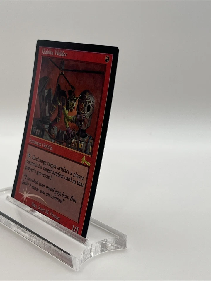 Goblin Welder FOIL Urza’s Legacy 1999 Near Mint Never Played Magic Gathering Mtg - Image 3 of 4