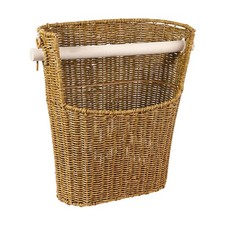 Toilet Paper Basket Bathroom Tissue Organizer Holder Woven Bathroom Bin for