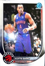 BCV-68 Scottie Barnes 2025-26 Bowman - Chrome Toronto Raptors