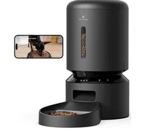 PETLIBROAutomatic Cat Feeder with Camera, 1080P HD, 5G WiFi, 2-Way Audio, Alerts