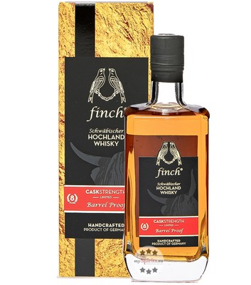 Finch Whisky Barrel Proof 19 Schwäbischer Hochland Whisky / 54 % Vol. / 0,5 L