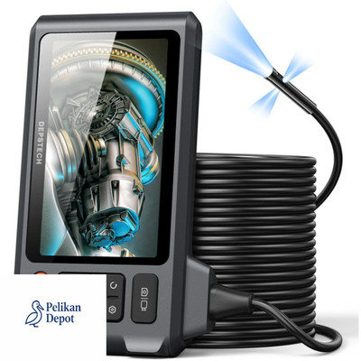 5-Zoll-IPS-Bild Triple Lens Endoskopkamera mit Licht DEPSTECH Endoskopk
