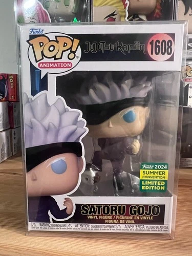 Funko Pop! Satoru Gojo #1608 2024 Summer Convention Exclusive - Jujutsu Kaisen