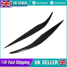 Headlight Eyebrows Eyelid Lid Covers Fitment for Ford Fiesta MK7 MK7.5 12-17