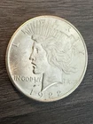 1922 Silver Peace Dollar $1 United States 90% Fine - Lot #1