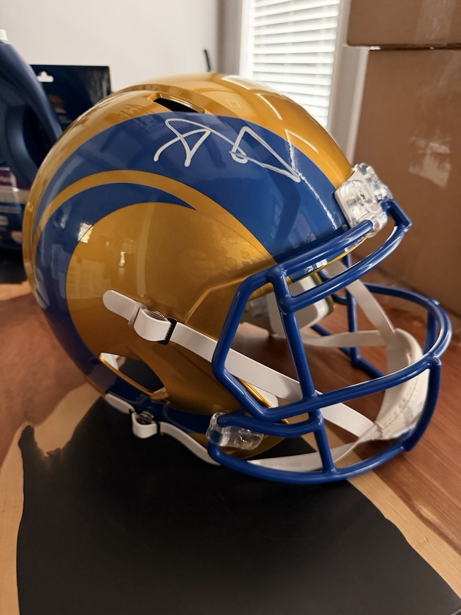 blue and white football helmet Miamisburg (OH) High School Mini — T-Mac Sports while inflatable jaw pads 8,925 Us Football Helmet Modular Team:Las Vegas Raiders