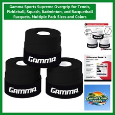 Tacky 3-Pack Overgrip - Versatile Grip for Tennis, Badminton, Racquetball  More