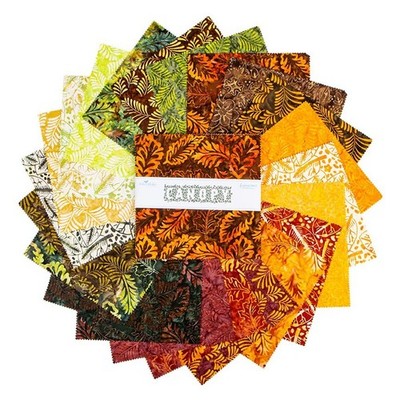 Canopy Batiks From Riley Blake Design Layer Cake Stacker 42 Pieces