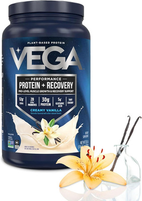 Protein + Recovery, Vanilla   30G n Protein, Dairy & Gluten Free, Probiotics, NS