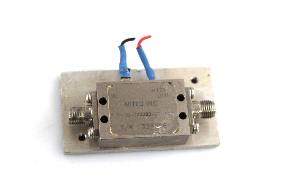 Miteq Amf-3B-040080-25-15P Medium Power Amplifier 4-8Ghz