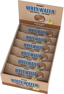 Weider Whey-Wafer - 12 Riegel a 35 g (52,14 EUR/kg)
