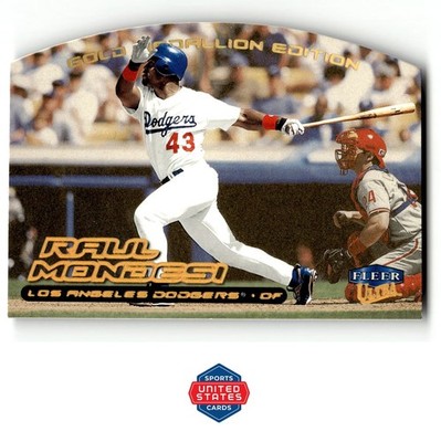 2000 Ultra #191G Raul Mondesi Gold Medallion