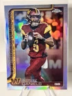 🔥🔥 2025 Topps Chrome Jayden Daniels #295 Silver Refractor Washington Redskins