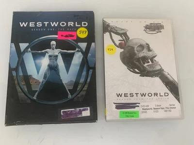 Westworld Seasons 1 & 4 DVD HBO Ex-Library Good - Image 1 of 4