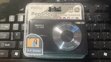 Vivitar Popsnap Compact Digital Camera, BLACK, 16X Zoom, 1080 HD, New In Package
