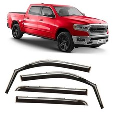 in-Channel Extra Durable Rain Guards for Trucks Dodge RAM 1500 2019-2026 Crew