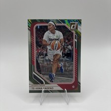 2026 Panini Donruss WNBA Basketball - Te-Hina Paopao #18 Green Shimmer