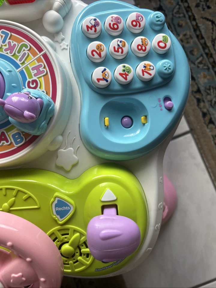 Vtech  Abenteuer Spieltisch, Rosa- Top Zustand - Bild 4 von 4