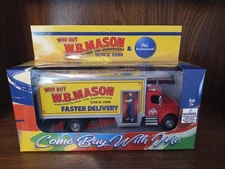 WB MASON DELIVERY TRUCK WHO BUT & P&G PROFESSIONAL READ