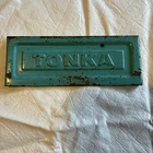 Original Paint Tonka 1960s Pickup Truck Tailgate Good Condition Turquoise Blue